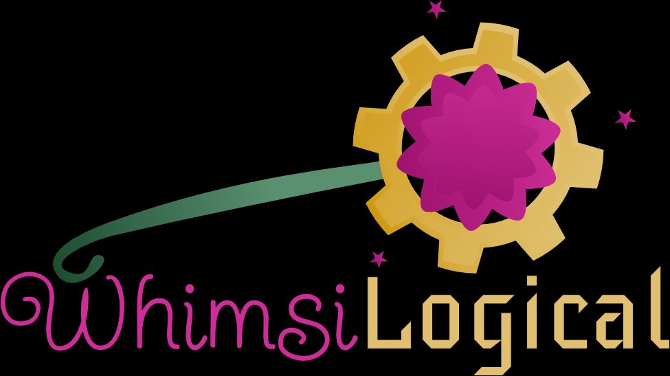 WhimsiLogical — magic wand with gear and star